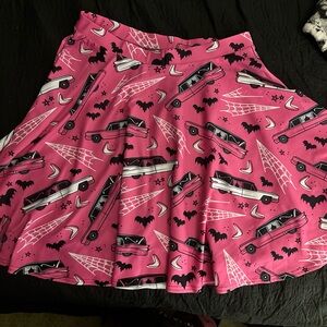 Sourpuss Deathcab Skater Skirt